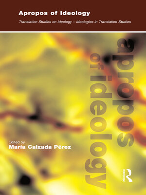 cover image of Apropos of Ideology